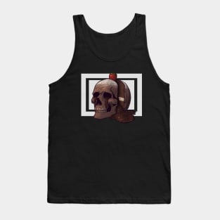 Chocolate Lava Cake Skull Tank Top